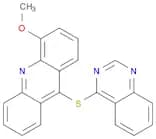 4-Methoxy-9-(quinazolin-4-ylthio)acridine