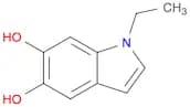 1H-Indole-5,6-diol, 1-ethyl-