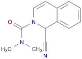 2(1H)-Isoquinolinecarboxamide, 1-cyano-N,N-dimethyl-