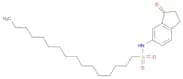 1-Hexadecanesulfonamide, N-(2,3-dihydro-3-oxo-1H-inden-5-yl)-