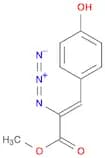 2-Propenoic acid, 2-azido-3-(4-hydroxyphenyl)-, methyl ester, (2Z)-