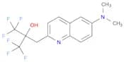 2-Quinolineethanol,6-(dimethylamino)-a,a-bis(trifluoromethyl)-