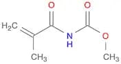 Carbamic acid, (2-methyl-1-oxo-2-propenyl)-, methyl ester