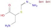 Propanoic acid, 3-amino-2-[(aminoiminomethyl)thio]-, hydrobromide (1:2)