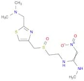 1,1-Ethenediamine, N-[2-[[[2-[(dimethylamino)methyl]-4-thiazolyl]methyl]sulfinyl]ethyl]-N'-methyl-…