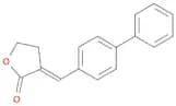 2(3H)-Furanone, 3-([1,1'-biphenyl]-4-ylmethylene)dihydro-, (3E)-
