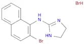 1H-Imidazol-2-amine,N-(2-bromo-1-naphthalenyl)-4,5-dihydro-, hydrobromide (1:1)