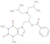 1H-Purine-2,6-dione,7-[2-(benzoyloxy)-3-[bis(2-methylpropyl)amino]propyl]-3,7-dihydro-1,3-dimethyl-