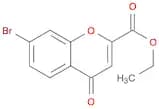 4H-1-Benzopyran-2-carboxylic acid, 7-bromo-4-oxo-, ethyl ester