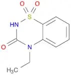 4-Ethyl-2H-1,2,4-benzothiadiazin-3(4H)-on-1,1-dioxide