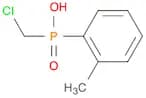 Phosphinic acid, (chloromethyl)(methylphenyl)- (9CI)