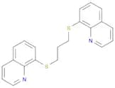 Quinoline, 8,8'-[1,3-propanediylbis(thio)]bis- (9CI)