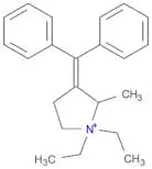 Pyrrolidinium, 3-(diphenylmethylene)-1,1-diethyl-2-methyl-