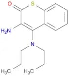 2H-1-Benzothiopyran-2-one,3-amino-4-(dipropylamino)-