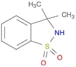 2,3-Dihydro-3,3-dimethyl-1,2-benzisothiazole 1,1-dioxide