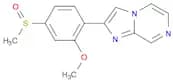 Imidazo[1,2-a]pyrazine, 2-[2-methoxy-4-(methylsulfinyl)phenyl]-