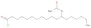 Octadecanoyl chloride, 12-(acetyloxy)-