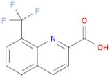 2-Quinolinecarboxylic acid, 8-(trifluoromethyl)-