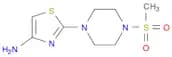 2-(4-(Methylsulfonyl)piperazin-1-yl)thiazol-4-amine hydrochloride