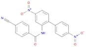 Benzamide, 4-cyano-N-(4,4'-dinitro[1,1'-biphenyl]-2-yl)-