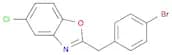 Benzoxazole, 2-[(4-bromophenyl)methyl]-5-chloro-