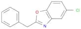 Benzoxazole, 5-chloro-2-(phenylmethyl)-