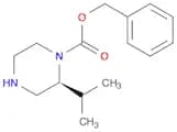 (S)-Benzyl 2-isopropylpiperazine-1-carboxylate hydrochloride