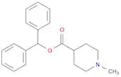 4-Piperidinecarboxylic acid, 1-methyl-, diphenylmethyl ester
