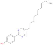 Phenol, 4-(5-decyl-2-pyrimidinyl)-