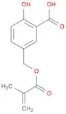 2-Hydroxy-5-[[(2-methyl-1-oxo-2-propen-1-yl)oxy]methyl]benzoic acid