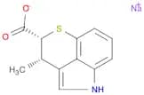 2H-Thiopyrano[4,3,2-cd]indole-2-carboxylicacid, 3,5-dihydro-3-methyl-, sodium salt (1:1), (2R,3S)-
