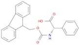 Benzeneacetic acid, α-[[(9H-fluoren-9-ylmethoxy)carbonyl]amino]-, (αS)-