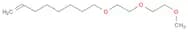 1-Octene, 8-[2-(2-methoxyethoxy)ethoxy]-