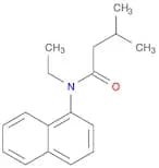 Butanamide, N-ethyl-3-methyl-N-1-naphthalenyl-