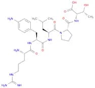 L-Threonine, L-arginyl-4-amino-L-phenylalanyl-L-leucyl-L-prolyl- (9CI)