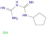 Imidodicarbonimidic diamide, N-cyclopentyl-, hydrochloride (1:1)