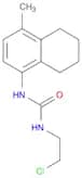 Urea, N-(2-chloroethyl)-N'-(5,6,7,8-tetrahydro-4-methyl-1-naphthalenyl)-
