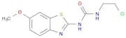 Urea, N-(2-chloroethyl)-N'-(6-methoxy-2-benzothiazolyl)-