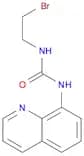 Urea, N-(2-bromoethyl)-N'-8-quinolinyl-