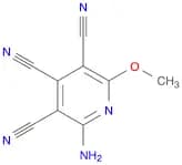 3,4,5-Pyridinetricarbonitrile,2-amino-6-methoxy-