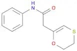 1,4-Oxathiin-2-acetamide, 5,6-dihydro-N-phenyl-