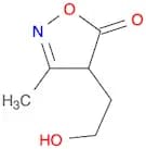 5(4H)-Isoxazolone, 4-(2-hydroxyethyl)-3-methyl-