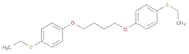 Benzene, 1,1'-[1,4-butanediylbis(oxy)]bis[4-(ethylthio)- (9CI)
