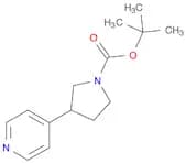 1-Pyrrolidinecarboxylic acid, 3-(4-pyridinyl)-, 1,1-dimethylethyl ester