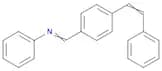 Benzenamine, N-[[4-(2-phenylethenyl)phenyl]methylene]-