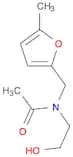 Acetamide, N-(2-hydroxyethyl)-N-[(5-methyl-2-furanyl)methyl]-