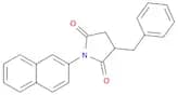 2,5-Pyrrolidinedione,1-(2-naphthalenyl)-3-(phenylmethyl)-