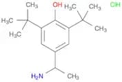 Phenol, 4-(1-aminoethyl)-2,6-bis(1,1-dimethylethyl)-, hydrochloride