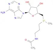 Adenosine, 5'-[[3-(acetylamino)propyl]methylsulfonio]-5'-deoxy- (9CI)