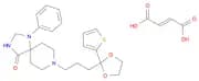 8-(3-(2-THIENYL-2-DIOXOLANYL)PROPYL)-4-OXO-1-PHENYL-1,3,8-TRIAZASPIRO(4,5)DECANE FUMARATE